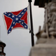 The Confederate flag flies on the Statehouse grounds in Columbia, S.C., June 23, 2015, one day after South Carolina Gov. Nikki Haley announced that she will call for the Confederate flag to be removed.
Win McNamee/Getty Images